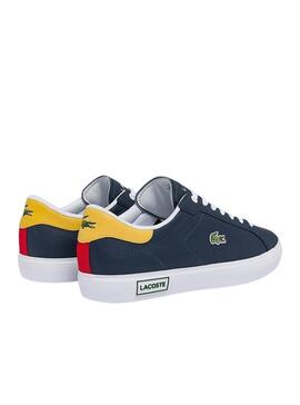 Baskets Lacoste Powercourt 0722 4 SMA Marine