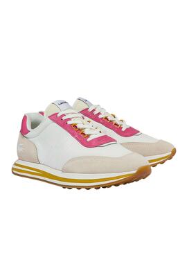 Baskets Lacoste L-Spin 0922 4SFA Rosas Femme