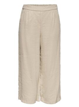 Pantalon Only Carisa Mago Beige pour Femme