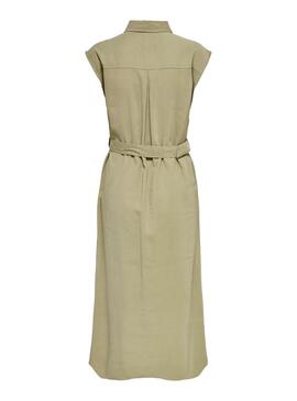 Robe Only Laris Vert pour Femme