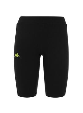 Leggings Ciclistas Kappa Dicles Dégrade Noires Femme