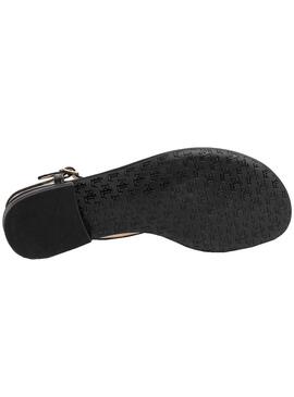 Sandales Polo Ralph Lauren Ellington Noires Femme