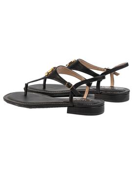 Sandales Polo Ralph Lauren Ellington Noires Femme