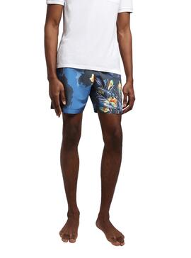 Slip De Bain Napapijri Vail Estampillé Bleu pour Homme