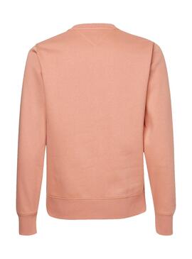 Sweat Tommy Hilfiger Logo Rose pour Homme