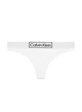 String Calvin Klein Blanc pour Femme