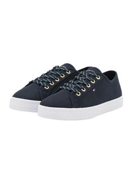 Baskets Tommy Hilfiger Essential Bleu Marine Femme