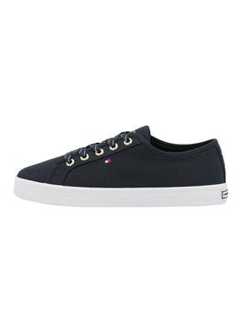 Baskets Tommy Hilfiger Essential Bleu Marine Femme