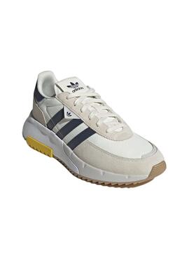 Baskets Adidas Retropy F2 Blancs pour Homme