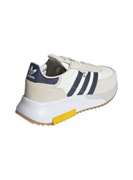 Baskets Adidas Retropy F2 Blancs pour Homme