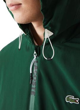Veste Lacoste Bomber  Vert pour Homme