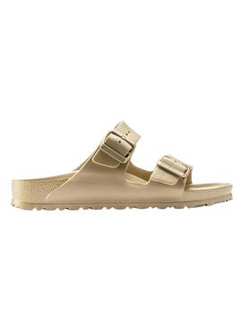 Sandales Birkenstock Arizona EVA Gold pour Femme