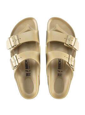 Sandales Birkenstock Arizona EVA Gold pour Femme