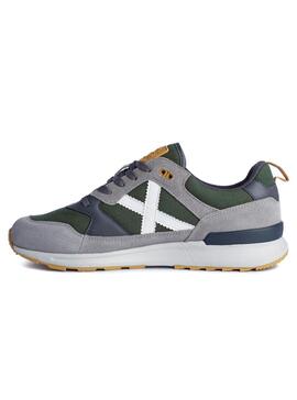Baskets Munich Alpha 67 Vert pour Homme