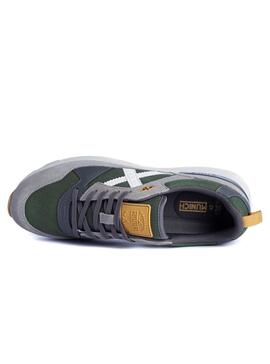 Baskets Munich Alpha 67 Vert pour Homme