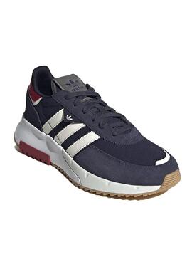 Baskets Adidas Retropy F2 Bleu Marine pour Homme