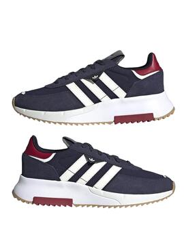 Baskets Adidas Retropy F2 Bleu Marine pour Homme