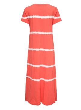 Robe Only Corentin Tie Dye Orange pour Femme