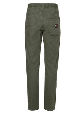 Pantalon Tommy Jeans Vêtement Ethan Vert Homme