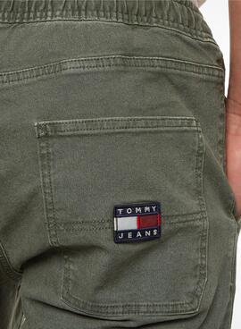 Pantalon Tommy Jeans Vêtement Ethan Vert Homme