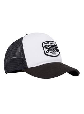 Casquette Superdry Classic Trucker Blanc Homme