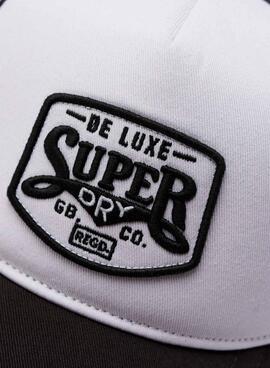 Casquette Superdry Classic Trucker Blanc Homme