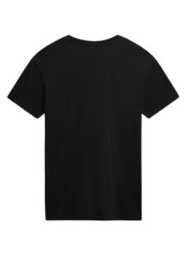 T-Shirt Napapijri Sella Noire Unisexe