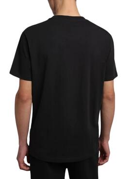 T-Shirt Napapijri Ice Noire pour Homme