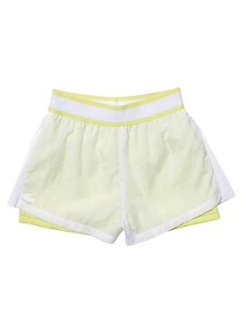 Short Lacoste Sport Blanc pour Femme
