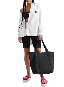 Sac à main Tommy Jeans Essential Tote Noire pour Femme