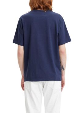 T-Shirt Levis Relaxed Fit Bleu Marine Unisexe