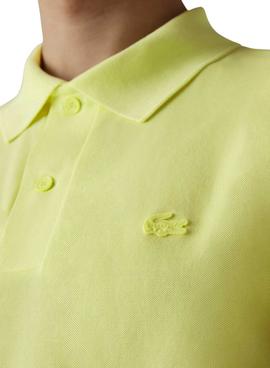 Polo Lacoste Slim Fit Jaune Homme