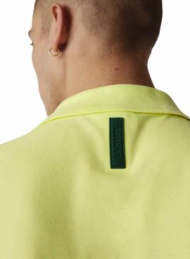 Polo Lacoste Slim Fit Jaune Homme