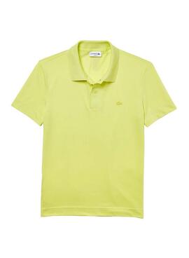 Polo Lacoste Slim Fit Jaune Homme