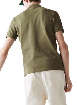 Polo Lacoste Slim Fit Vert Homme