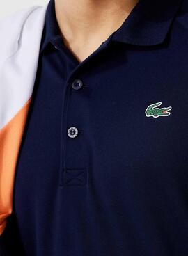 Polo Lacoste Sport Bleu Marine pour Homme