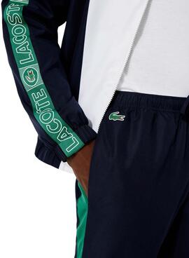 Survêtement Lacoste Sport Bleu Marine Homme