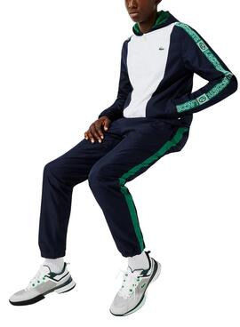 Survêtement Lacoste Sport Bleu Marine Homme