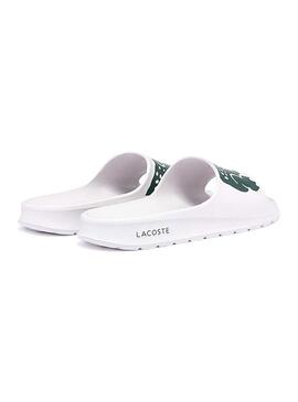 Flip Flops Lacoste Croco 2.0 Blancs pour Homme