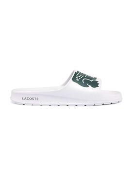 Flip Flops Lacoste Croco 2.0 Blancs pour Homme