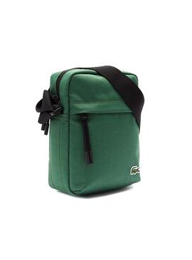 Sac à main Sac à Bandoulière Lacoste Vert pour Femme