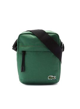 Sac à main Sac à Bandoulière Lacoste Vert pour Femme