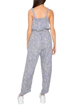 Jumpsuit Only Fuchsia Life Strap Estampado Bleu Femme