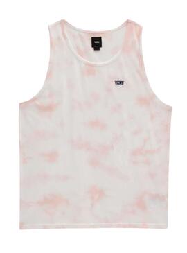 T-Shirt Vans Tie Dye Blanc pour Homme