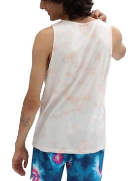 T-Shirt Vans Tie Dye Blanc pour Homme