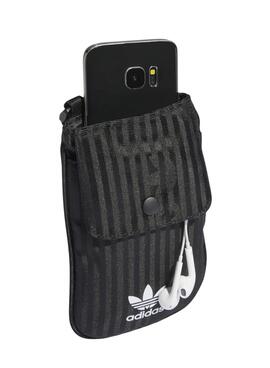 Sac à Bandoulière Adidas Movil Noire Homme Y Femme