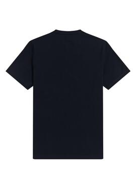 T-Shirt Fred Perry Graphic Bleu Marine pour Homme