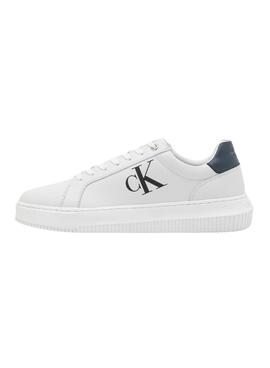 Baskets Calvin Klein Chunky Blancs pour Homme