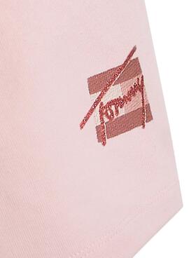 Short Tommy Hilfiger Sport Rose pour Fille