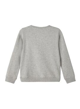 Sweat Name It Jassana Minecraft Gris Femme